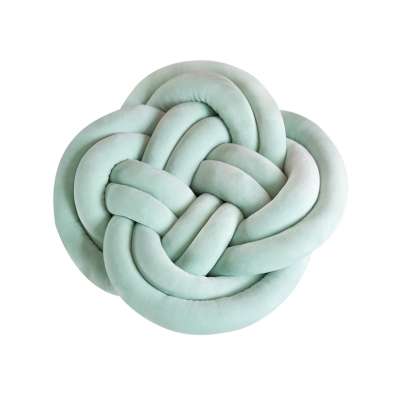 knot ball cushion pillows  room decoration plush knot sleeping pillow