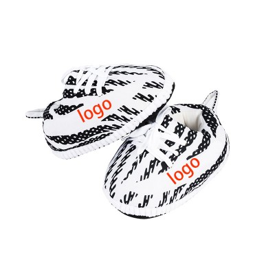 stuffed Average size Yeezy Plush ladies Sneaker Winter Indoor Slippers