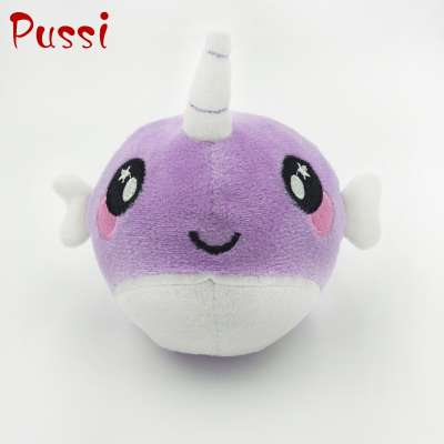 custom slow rising squishy pu foam  ball stuffed plush toy