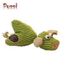 Rope Tail Mega Squeaky knit Dog Chew Toys Plush Dog Toys