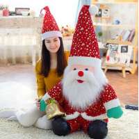 Soft stuffed christmas reindeer animal toy for kids gift