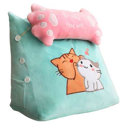 Cartoon back support lumbar cushion/waist cushion